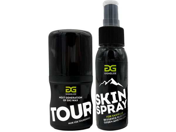 Confezione combinata GIGAGLIDE Tour e spray per la pelle 2x50 ml